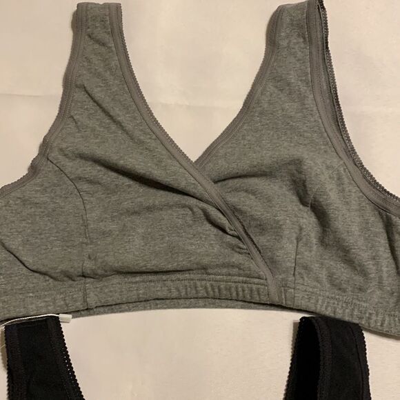 Cakye 3-pack Size Large maternity nursing sleep Bras bundle - Picture 2 of 12